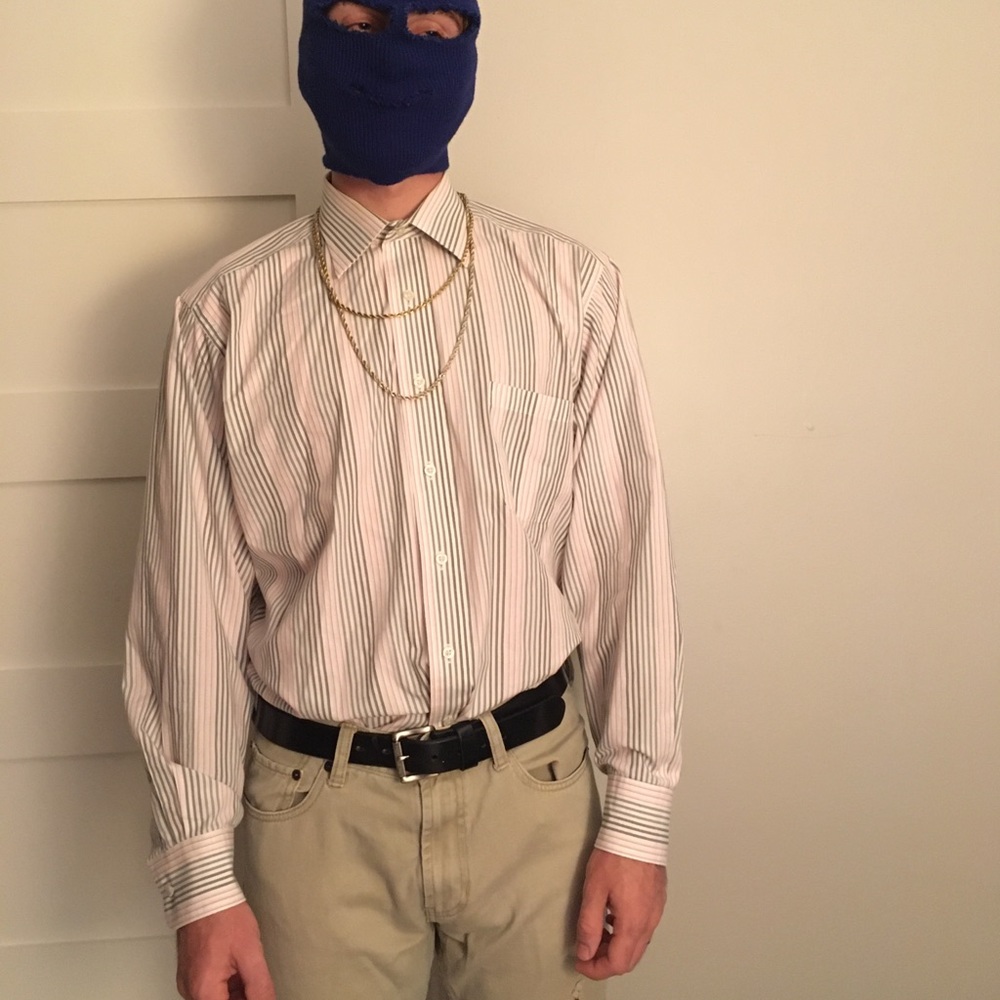 Chaos Striped Button Down